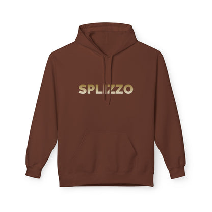 Hoodie — Gold 'SPLIZZO' Front & 'The Lioness And The Lamb' Back Graphic