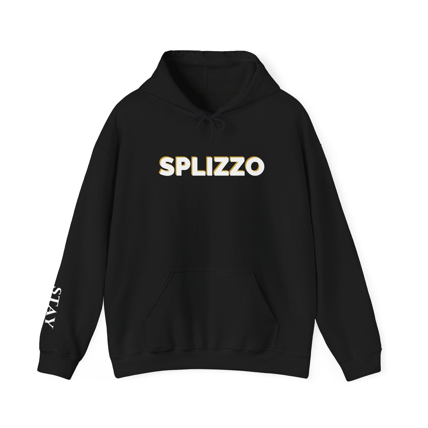 Comfort Is Fear In A Tuxedo Splizzo Hoodie