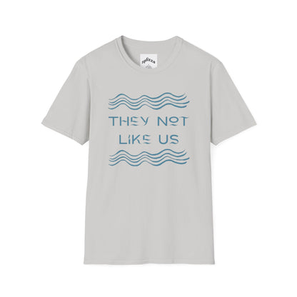 They Not Like Us Unisex Softstyle T-Shirt - Casual Graphic Tee for Comfort & Self-Expression