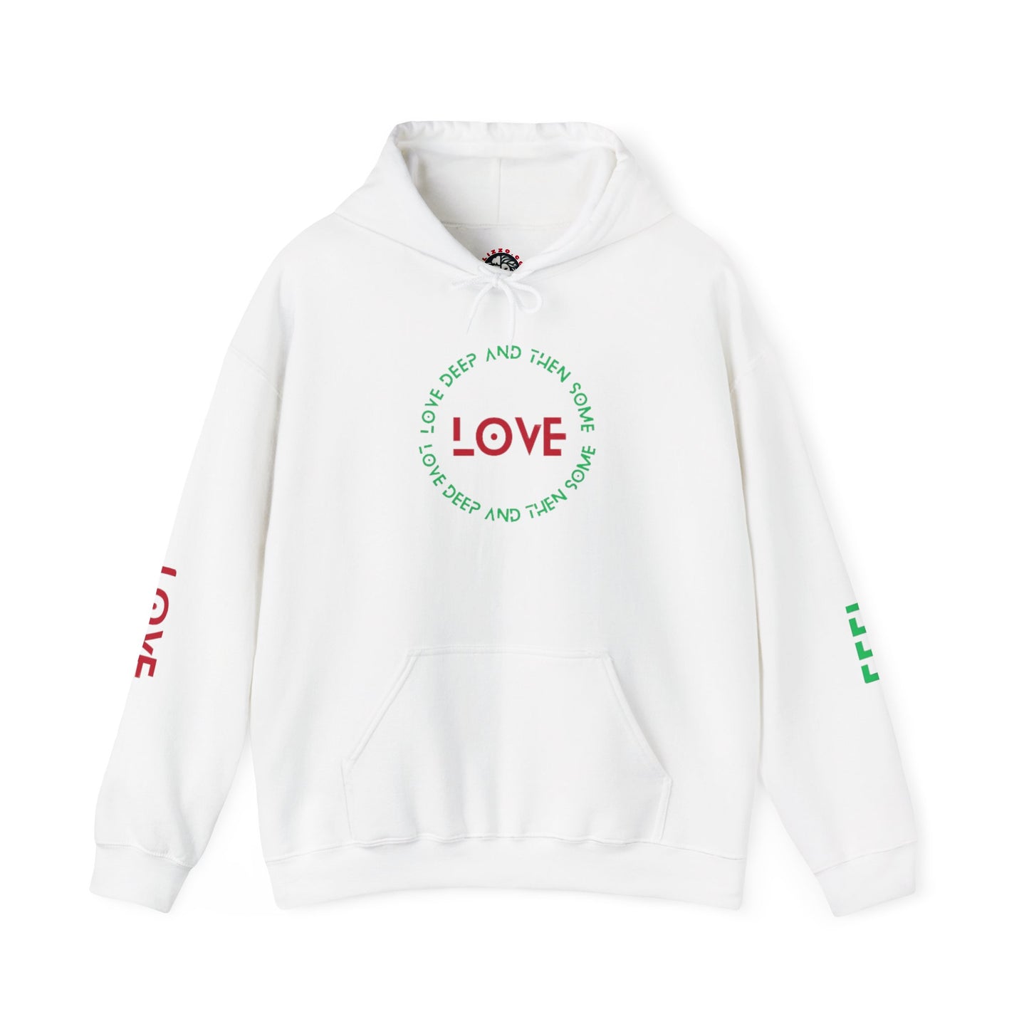 Copy of Love Poet Society Hoodie — Minimal Green Typography Pullover