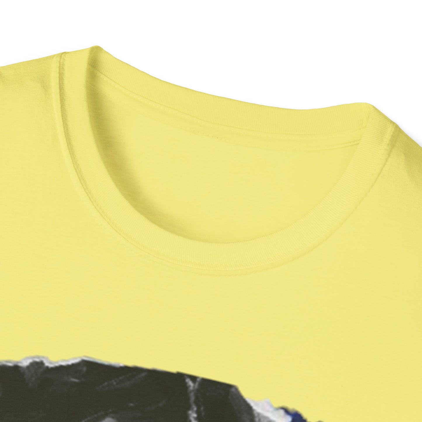 The Duality of Living with Anxiety T-shirt Blue Face