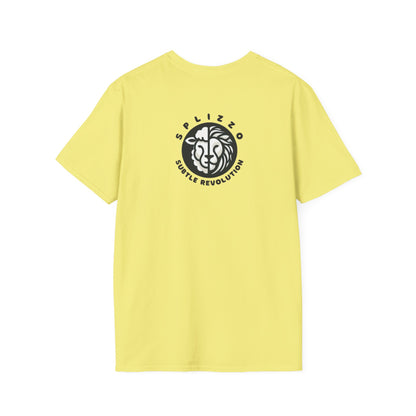 The Duality of Living with Anxiety T-shirt Green Face