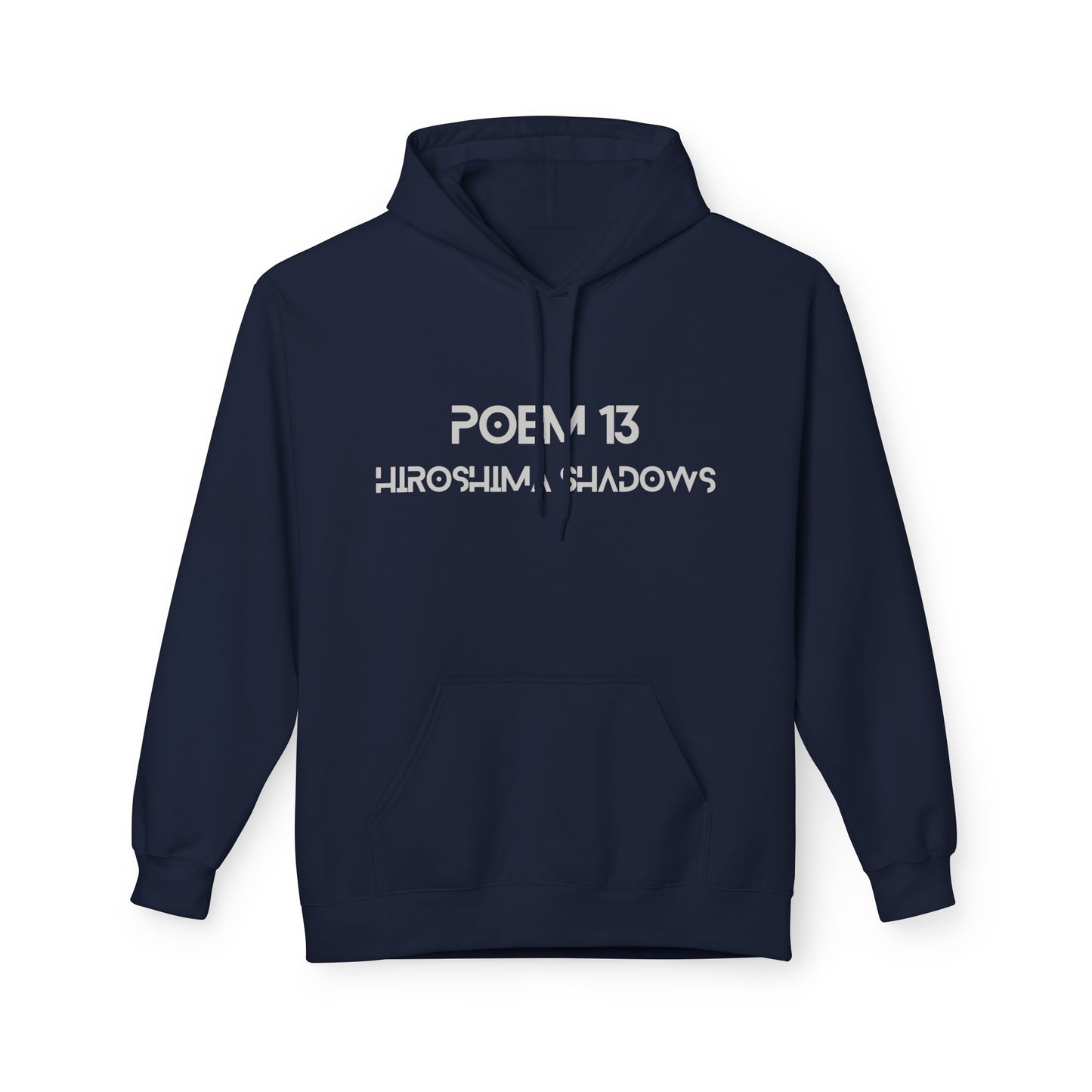 Poem 13 Hiroshima Shadows Splizzo Hoodie
