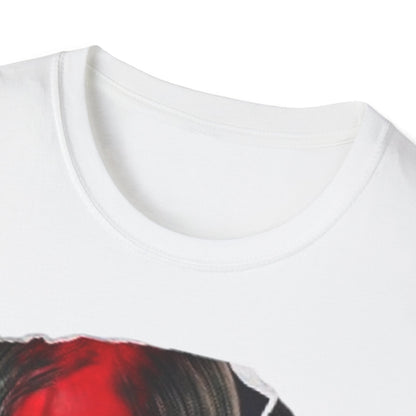 The Duality of Living with Anxiety T-shirt Red Face