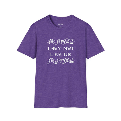 They Not Like Us Unisex Softstyle T-Shirt - Casual Graphic Tee for Comfort & Self-Expression