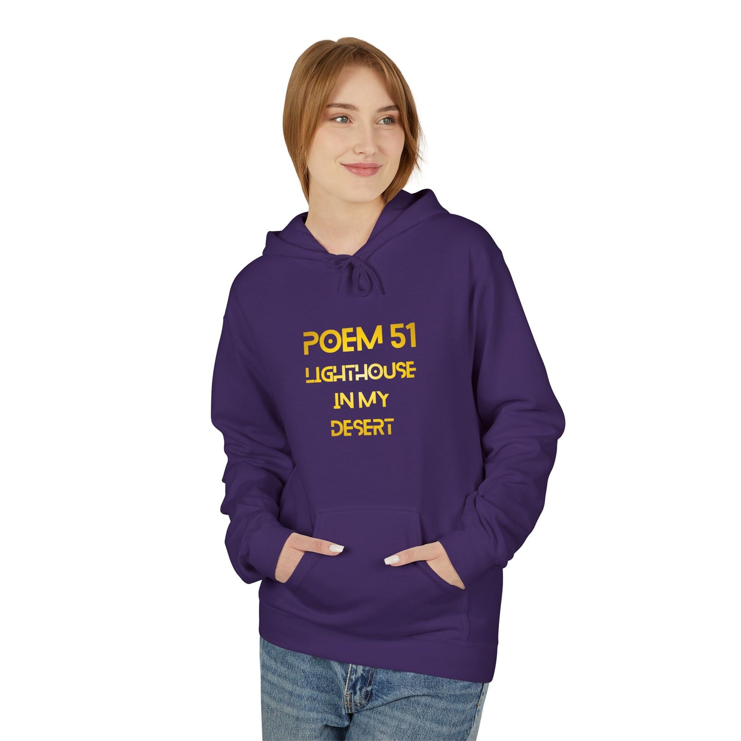 Poem 51 Lighthouse in My Desert Splizzo Hoodie