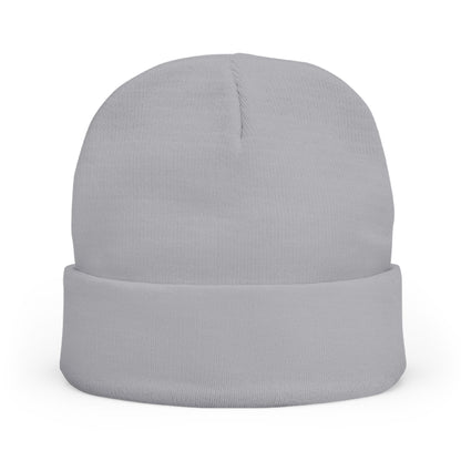 Embroidered 'splizzo' Knit Beanie — Cozy Casual Winter Hat