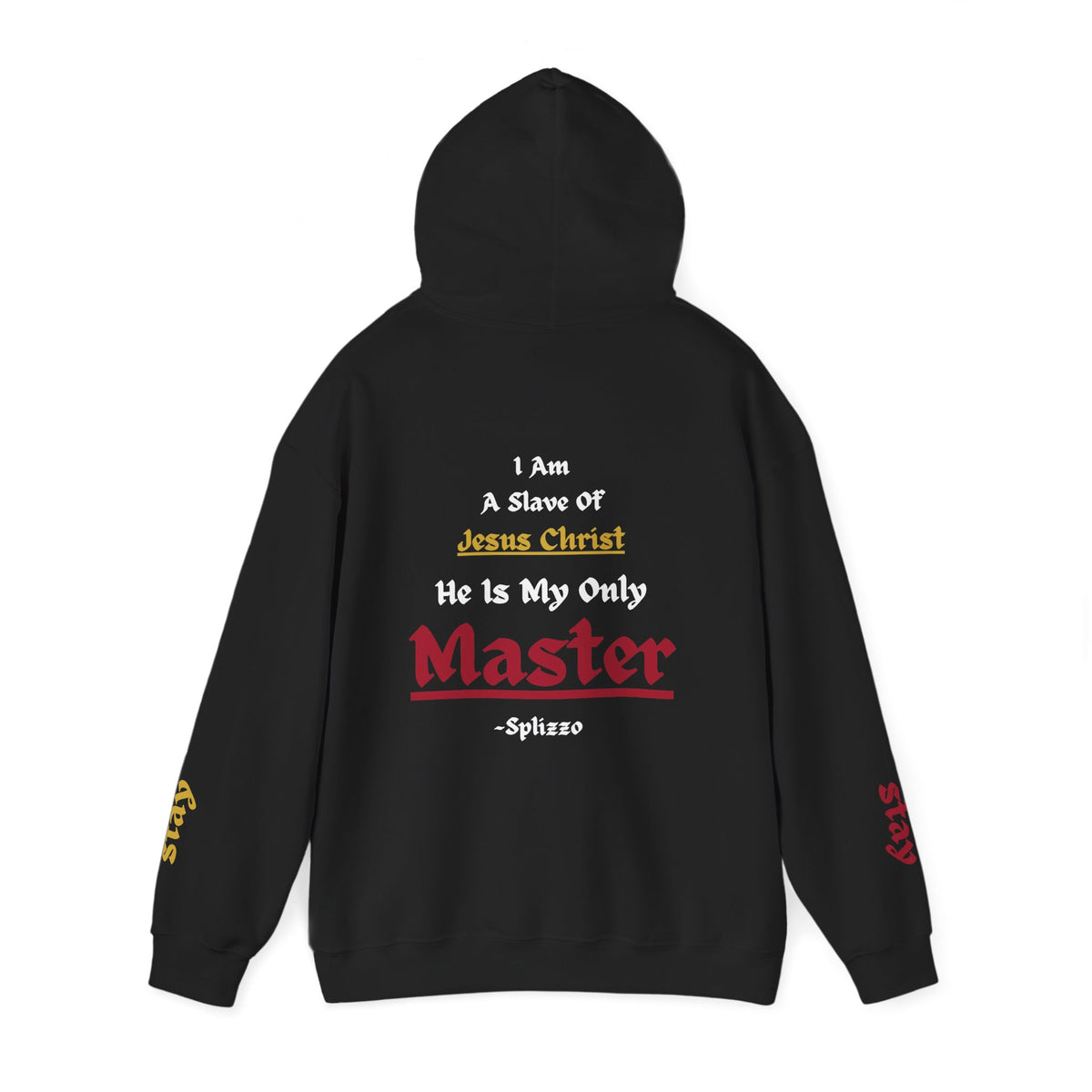 Slave Of Jesus Splizzo Hoodie