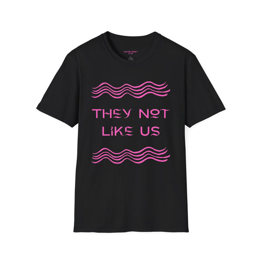 They Not Like Us Unisex Softstyle T-Shirt - Casual Graphic Tee for Comfort & Self-Expression