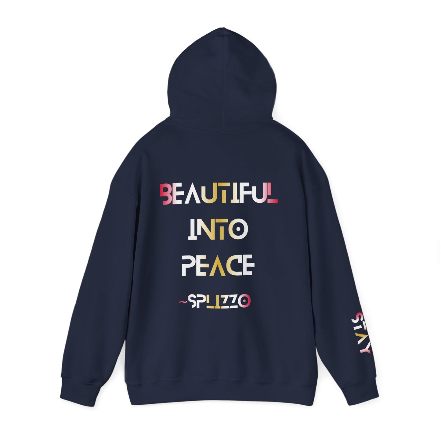 Poem 23 Bleeding Into Beautiful Splizzo Hoodie