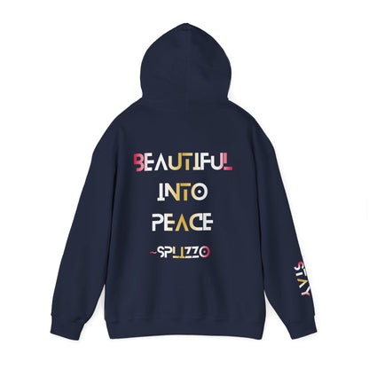 Poem 23 Bleeding Into Beautiful Splizzo Hoodie