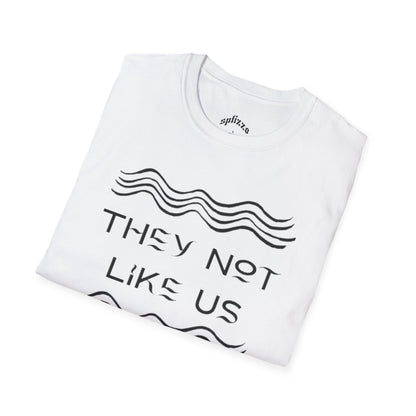 They Not Like Us Unisex Softstyle T-Shirt - Casual Graphic Tee for Comfort & Self-Expression