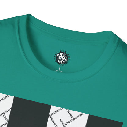 Modern Minimalist Checkerboard Unisex Softstyle T-Shirt