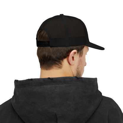 Embroidered Snapback Trucker Cap - Streetwear Style