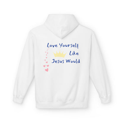 Inspirational Love Hoodie – Unisex Softstyle Fleece with Uplifting Message
