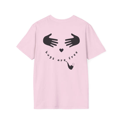 Splizzo Hugs Are Free Unisex Softstyle T-Shirt
