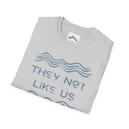 They Not Like Us Unisex Softstyle T-Shirt - Casual Graphic Tee for Comfort & Self-Expression
