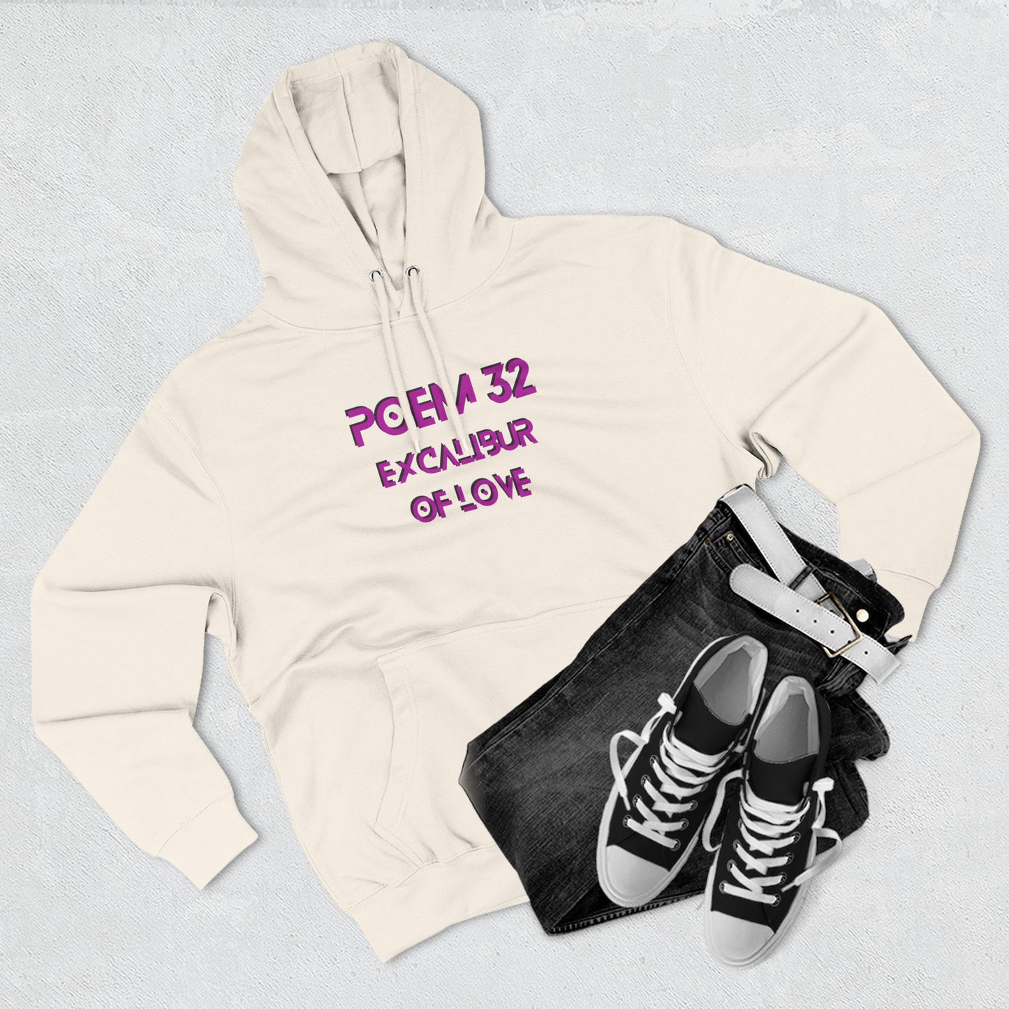 Poem 32 Excalibur Of Love Splizzo Hoodie