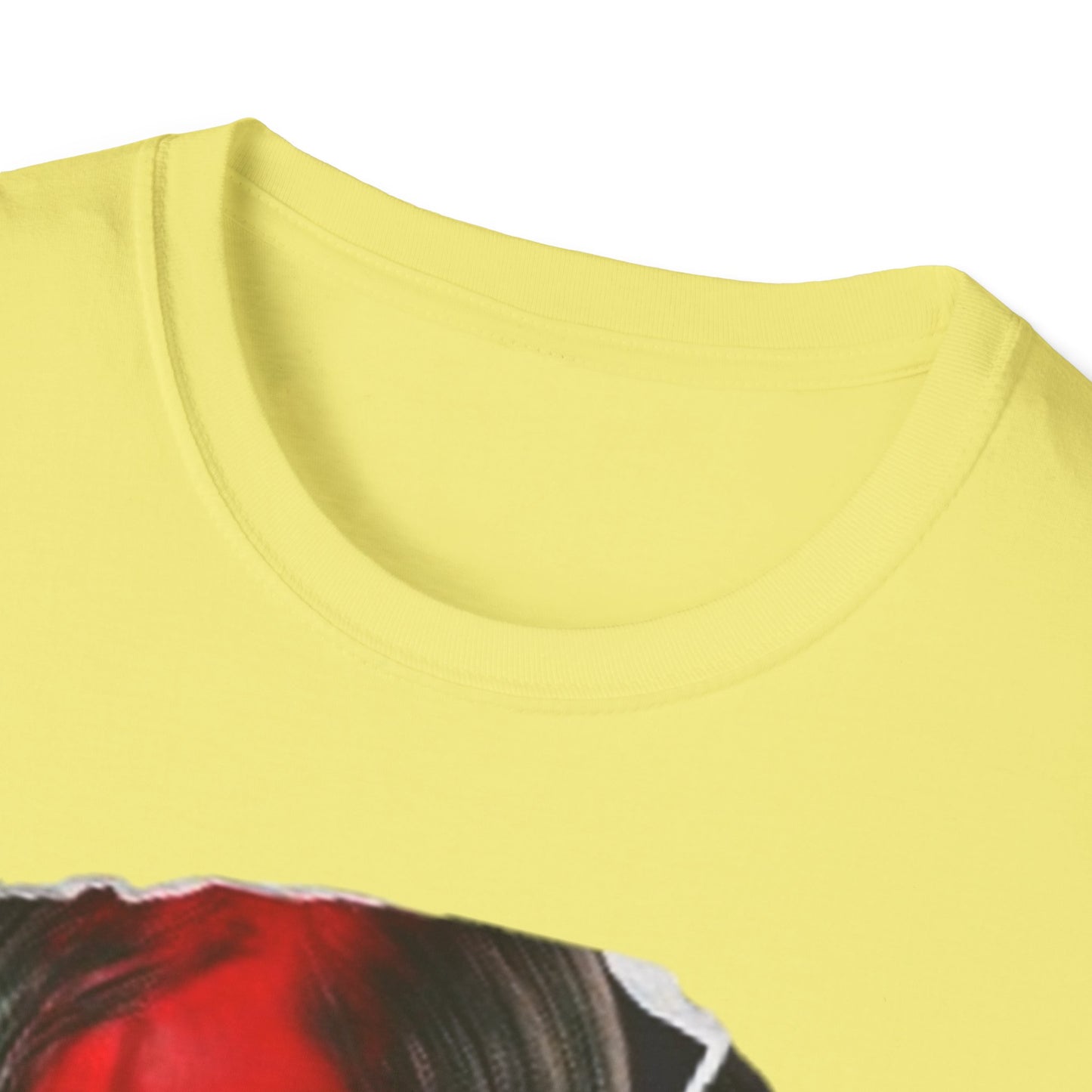 The Duality of Living with Anxiety T-shirt Red Face