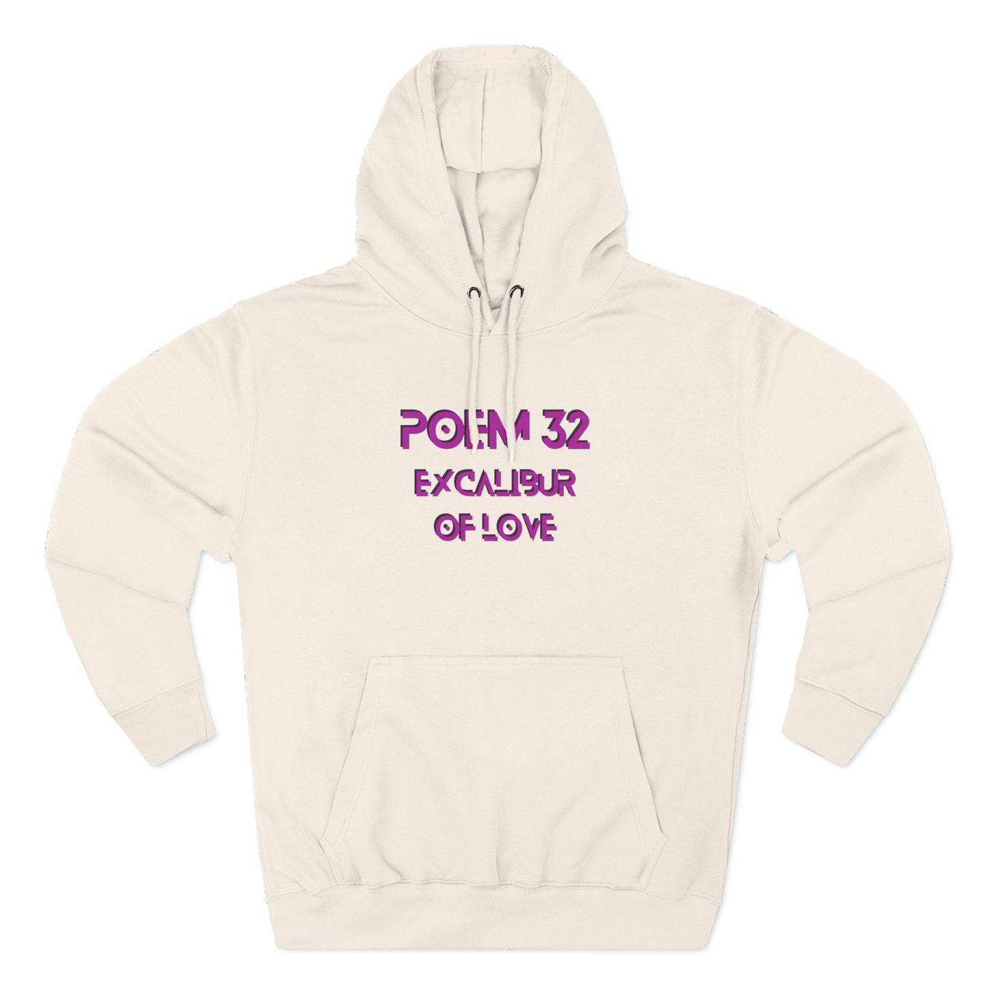 Poem 32 Excalibur Of Love Splizzo Hoodie