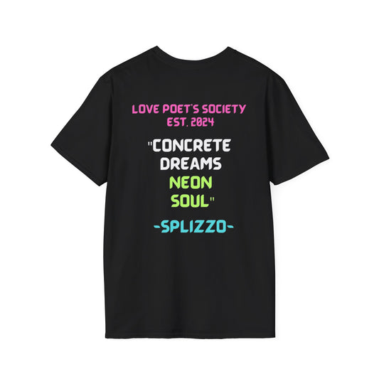 Neon Soul Unisex Softstyle T-Shirt - Love Poet's Society Vintage Tee