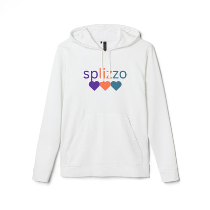 Colorful Love Unisex Fleece Hoodie - Embrace Life & Diversity