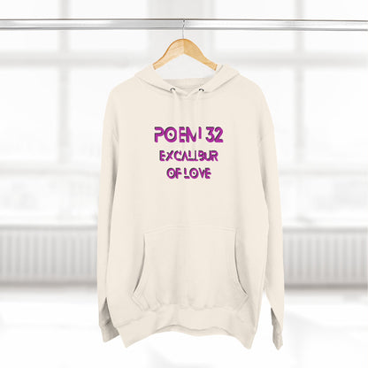 Poem 32 Excalibur Of Love Splizzo Hoodie