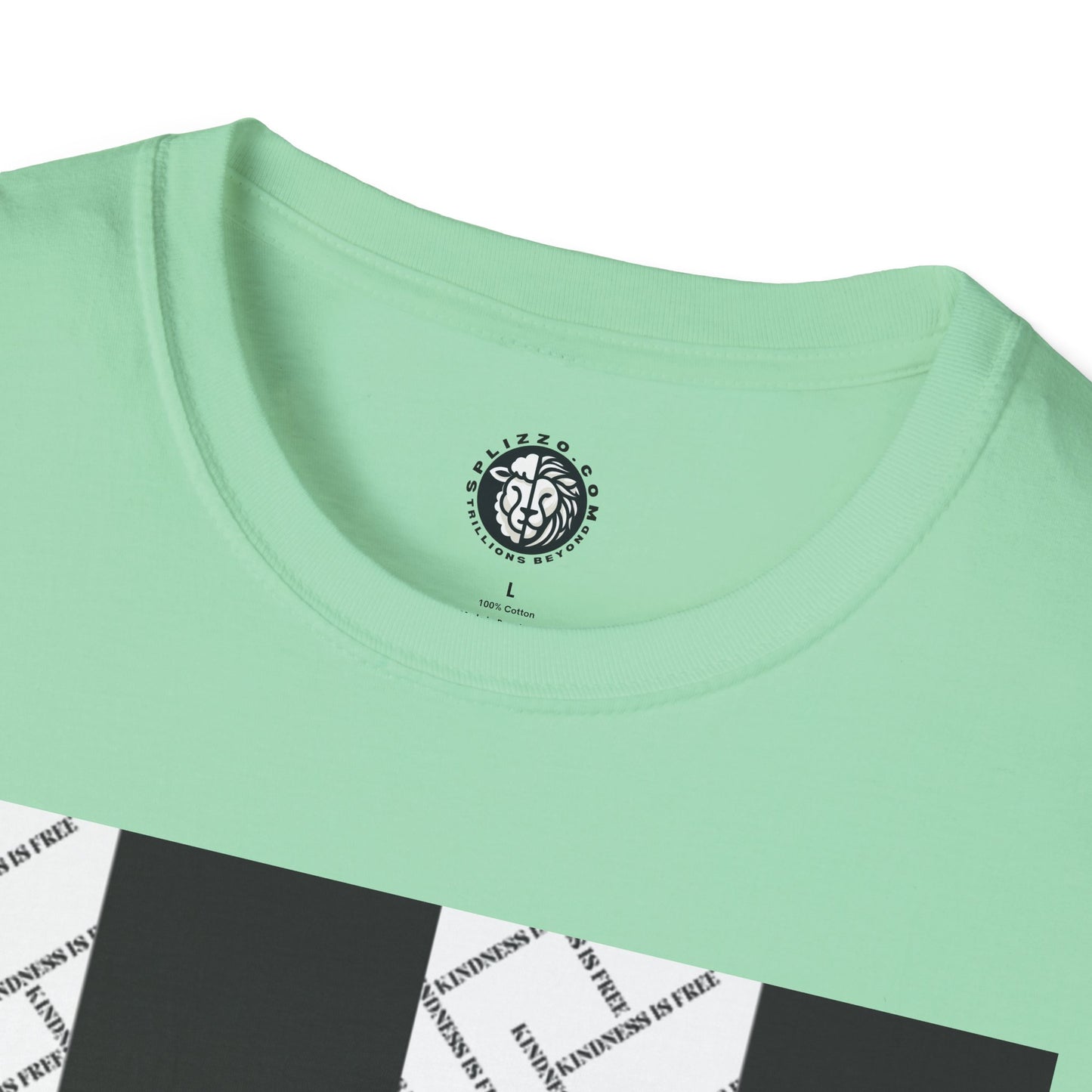 Modern Minimalist Checkerboard Unisex Softstyle T-Shirt