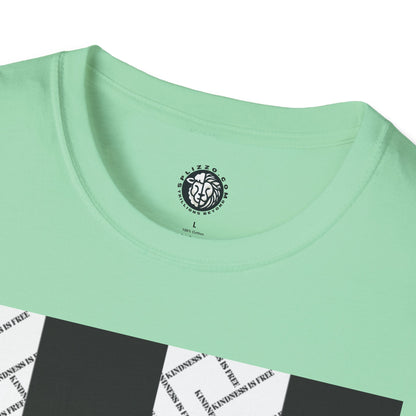 Modern Minimalist Checkerboard Unisex Softstyle T-Shirt