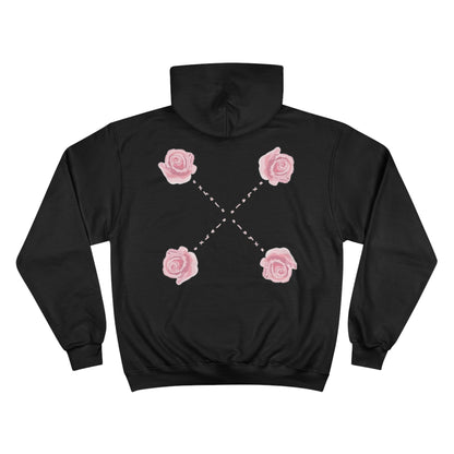 Women's Floral Rose Hoodie - Stylish Comfort & Elegance