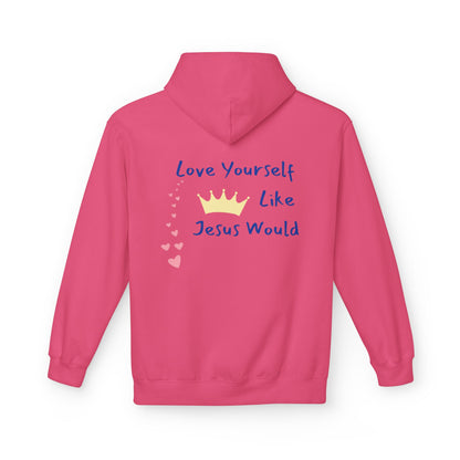 Inspirational Love Hoodie – Unisex Softstyle Fleece with Uplifting Message