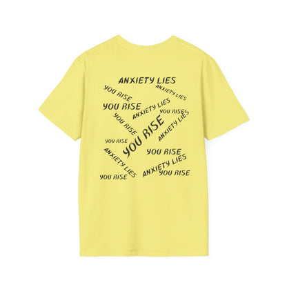 Splizzo Anxiety Lies III You Rise T-shirt