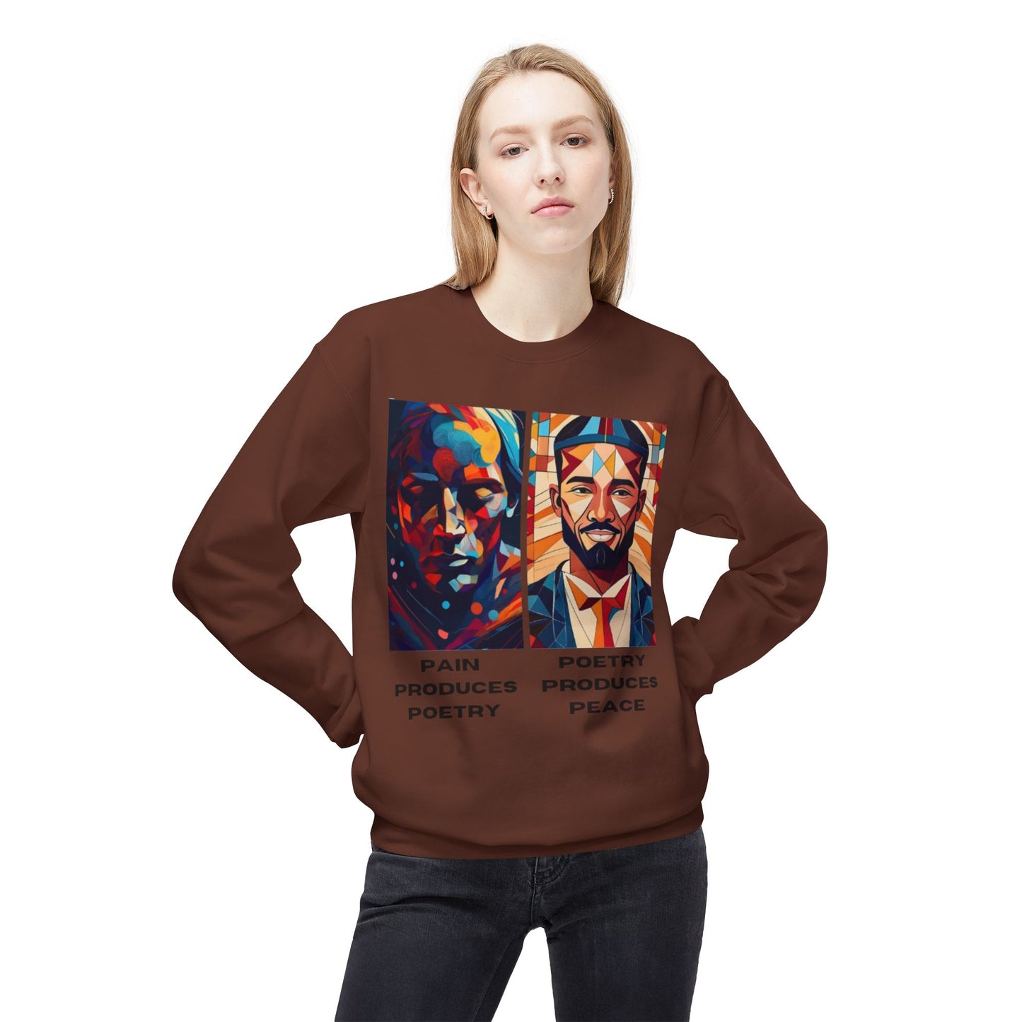 Pain Produces Peace Crewneck