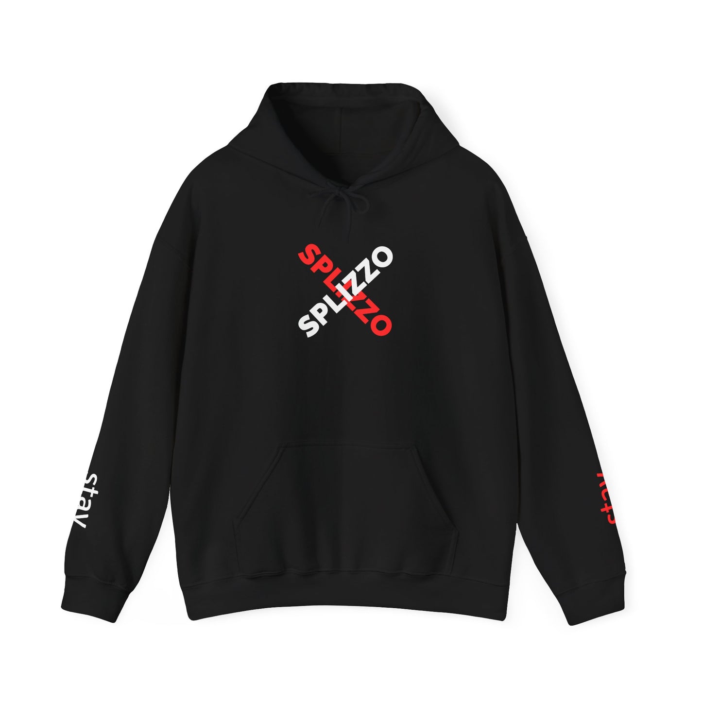 Grace Poured Over Her Splizzo Hoodie