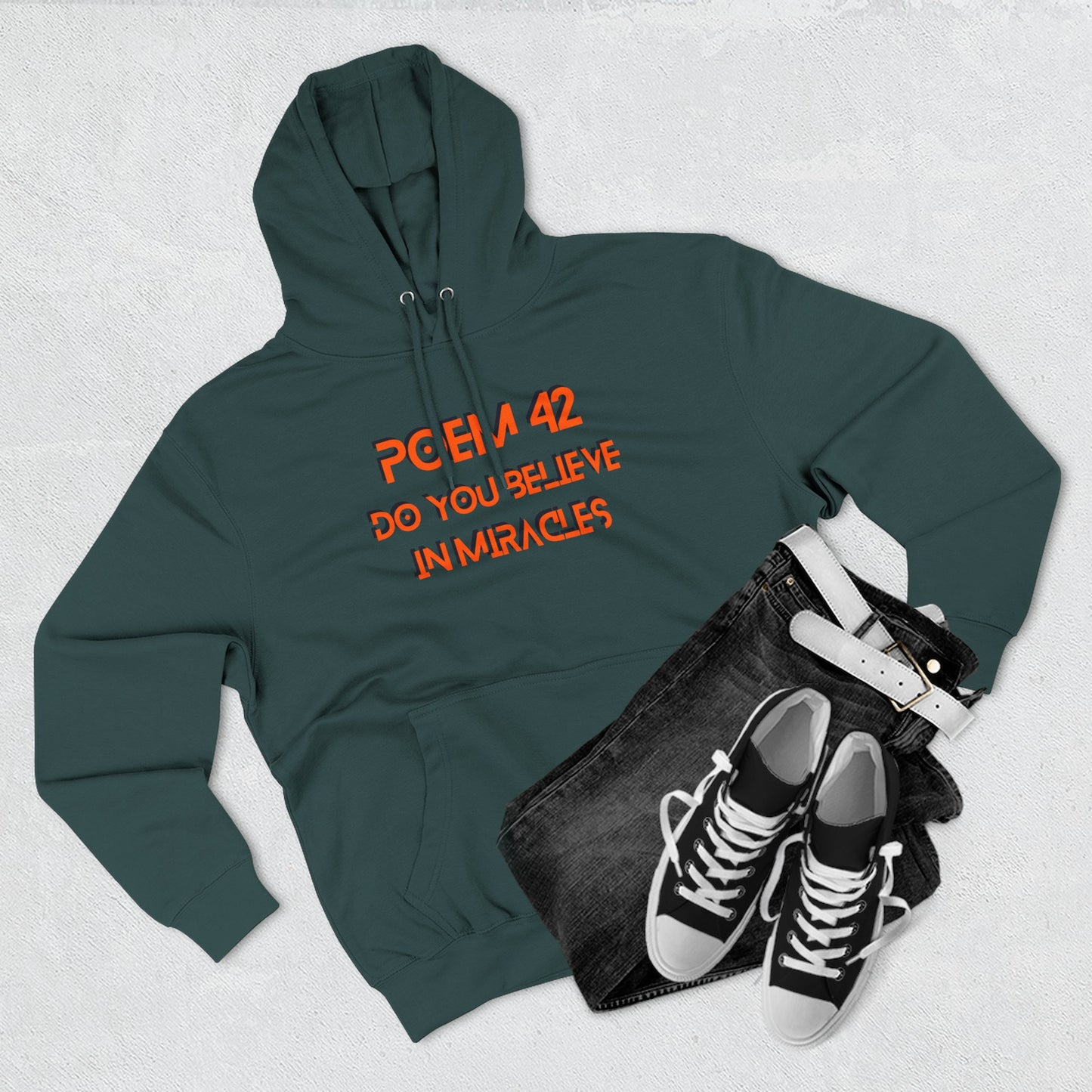 Poem 42 Do You Believe in Miracles Splizzo Hoodie
