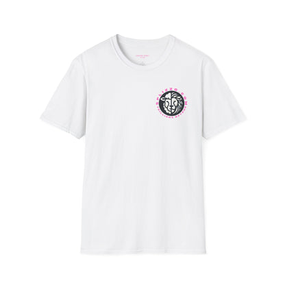 Unisex Softstyle T-Shirt - "Pink Pony Club" Colorful Horse Graphic Tee