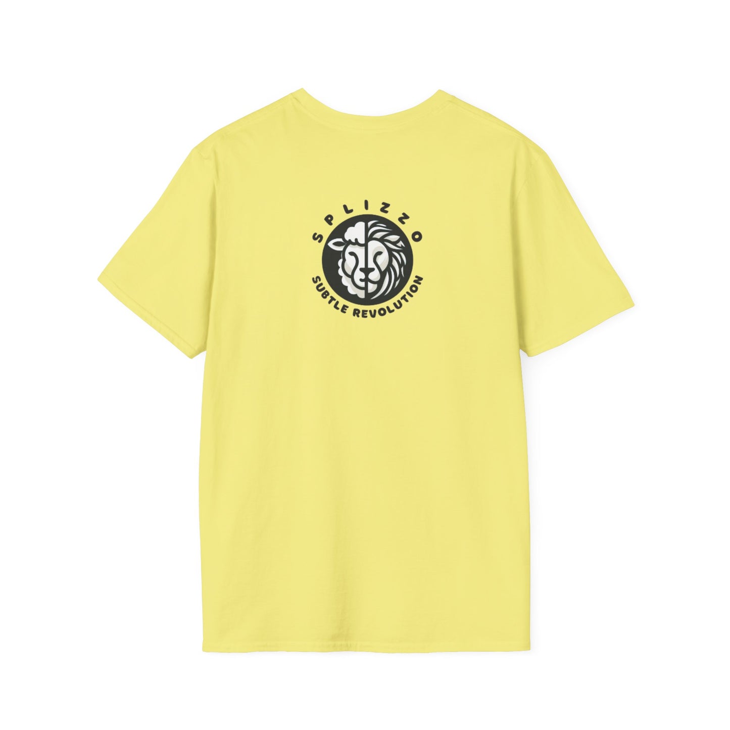 The Duality of Living with Anxiety T-shirt Orange Face